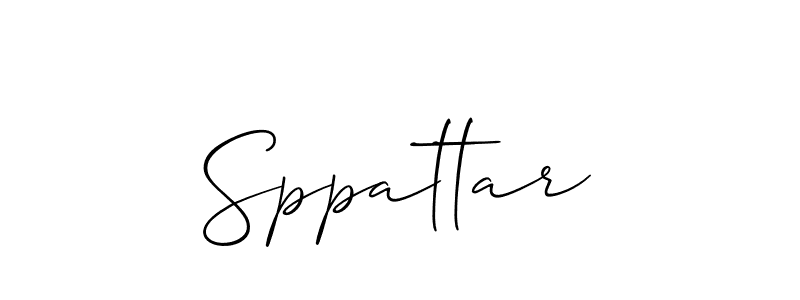 Make a beautiful signature design for name Sppattar. Use this online signature maker to create a handwritten signature for free. Sppattar signature style 2 images and pictures png