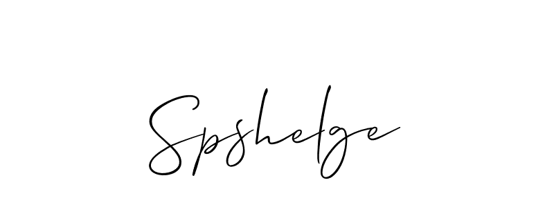 How to make Spshelge name signature. Use Allison_Script style for creating short signs online. This is the latest handwritten sign. Spshelge signature style 2 images and pictures png