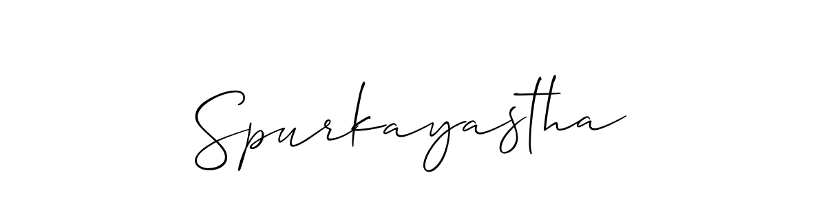 Similarly Allison_Script is the best handwritten signature design. Signature creator online .You can use it as an online autograph creator for name Spurkayastha. Spurkayastha signature style 2 images and pictures png