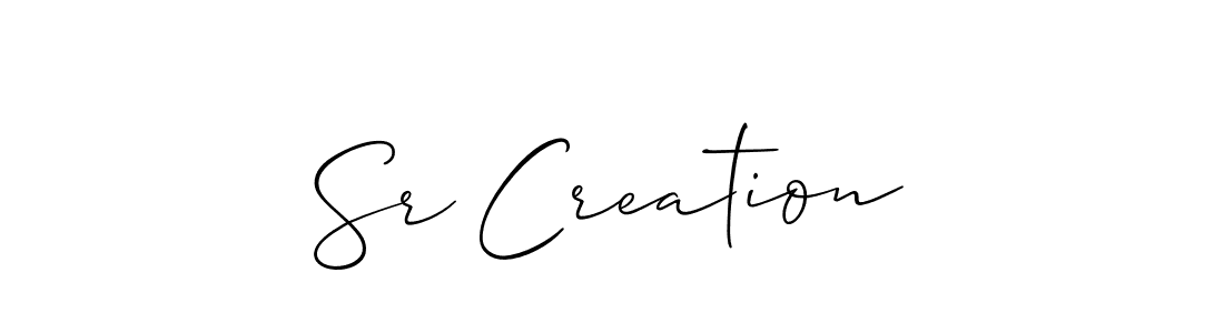 Also You can easily find your signature by using the search form. We will create Sr Creation name handwritten signature images for you free of cost using Allison_Script sign style. Sr Creation signature style 2 images and pictures png