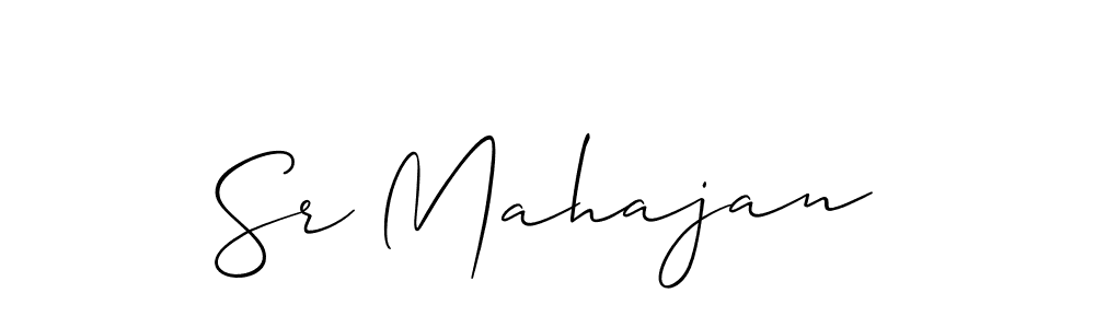 Here are the top 10 professional signature styles for the name Sr Mahajan. These are the best autograph styles you can use for your name. Sr Mahajan signature style 2 images and pictures png