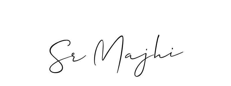 Best and Professional Signature Style for Sr Majhi. Allison_Script Best Signature Style Collection. Sr Majhi signature style 2 images and pictures png