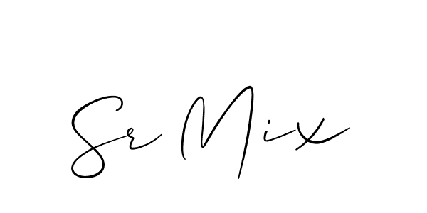 It looks lik you need a new signature style for name Sr Mix. Design unique handwritten (Allison_Script) signature with our free signature maker in just a few clicks. Sr Mix signature style 2 images and pictures png