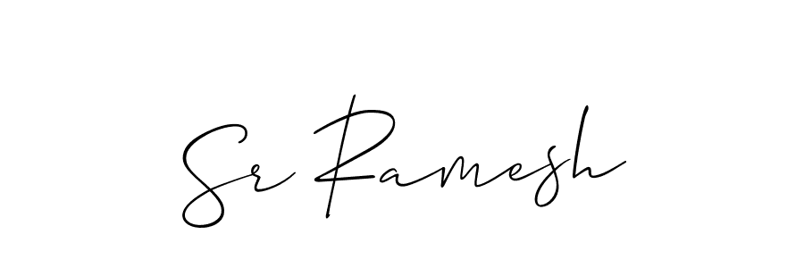 Make a beautiful signature design for name Sr Ramesh. Use this online signature maker to create a handwritten signature for free. Sr Ramesh signature style 2 images and pictures png