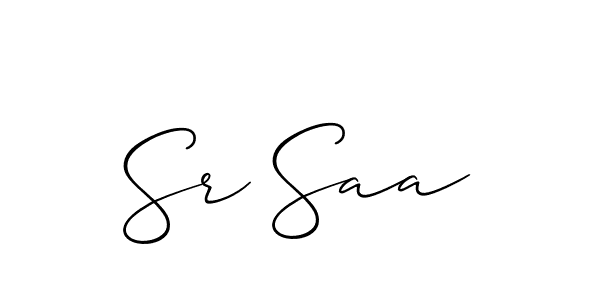 This is the best signature style for the Sr Saa name. Also you like these signature font (Allison_Script). Mix name signature. Sr Saa signature style 2 images and pictures png