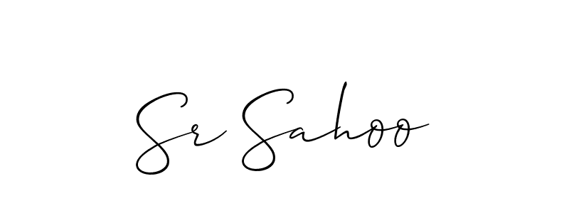 Once you've used our free online signature maker to create your best signature Allison_Script style, it's time to enjoy all of the benefits that Sr Sahoo name signing documents. Sr Sahoo signature style 2 images and pictures png