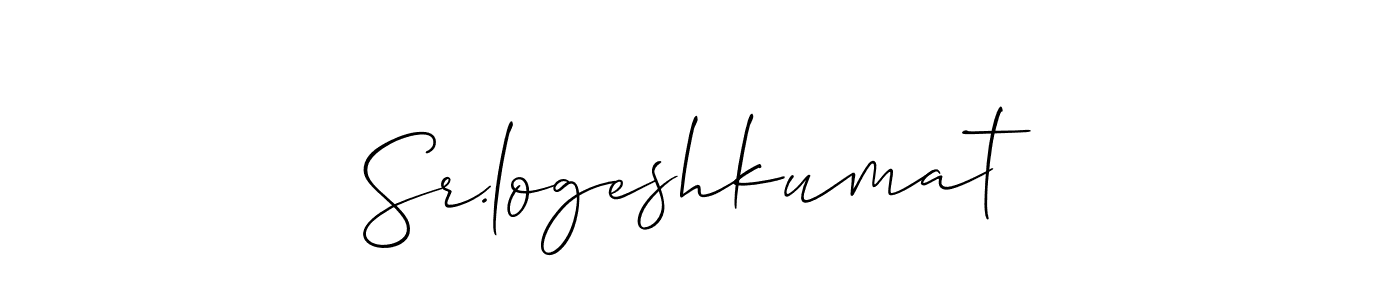 Here are the top 10 professional signature styles for the name Sr.logeshkumat. These are the best autograph styles you can use for your name. Sr.logeshkumat signature style 2 images and pictures png