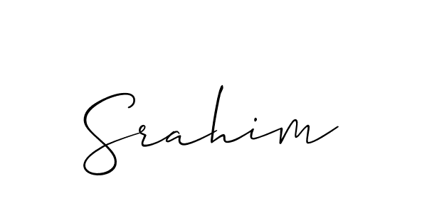 How to Draw Srahim signature style? Allison_Script is a latest design signature styles for name Srahim. Srahim signature style 2 images and pictures png