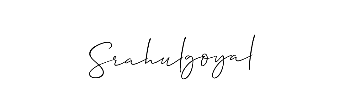 Best and Professional Signature Style for Srahulgoyal. Allison_Script Best Signature Style Collection. Srahulgoyal signature style 2 images and pictures png
