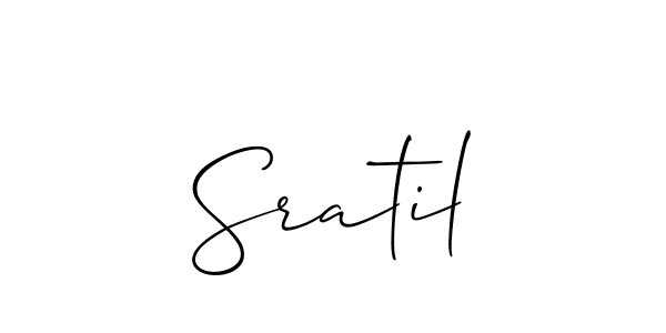 You can use this online signature creator to create a handwritten signature for the name Sratil. This is the best online autograph maker. Sratil signature style 2 images and pictures png