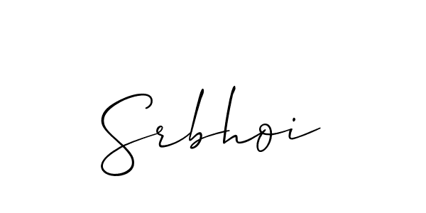 Similarly Allison_Script is the best handwritten signature design. Signature creator online .You can use it as an online autograph creator for name Srbhoi. Srbhoi signature style 2 images and pictures png