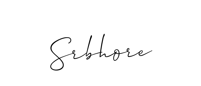 Check out images of Autograph of Srbhore name. Actor Srbhore Signature Style. Allison_Script is a professional sign style online. Srbhore signature style 2 images and pictures png