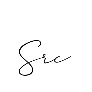 Best and Professional Signature Style for Src. Allison_Script Best Signature Style Collection. Src signature style 2 images and pictures png