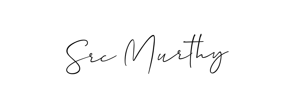 Also we have Src Murthy name is the best signature style. Create professional handwritten signature collection using Allison_Script autograph style. Src Murthy signature style 2 images and pictures png