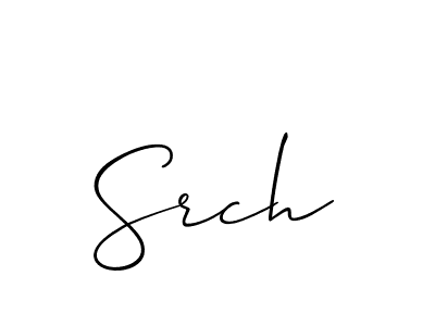 The best way (Allison_Script) to make a short signature is to pick only two or three words in your name. The name Srch include a total of six letters. For converting this name. Srch signature style 2 images and pictures png