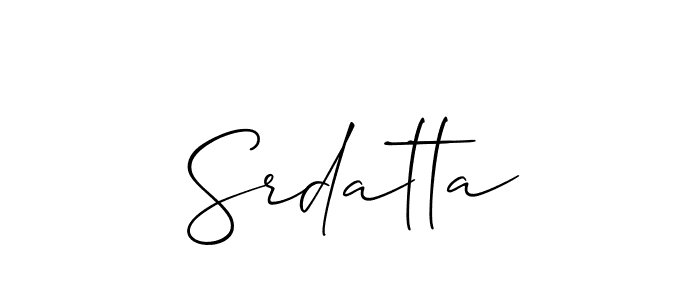 Make a beautiful signature design for name Srdatta. Use this online signature maker to create a handwritten signature for free. Srdatta signature style 2 images and pictures png