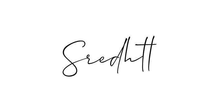 Make a beautiful signature design for name Sredhtl. With this signature (Allison_Script) style, you can create a handwritten signature for free. Sredhtl signature style 2 images and pictures png