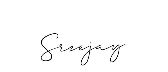 You can use this online signature creator to create a handwritten signature for the name Sreejay. This is the best online autograph maker. Sreejay signature style 2 images and pictures png