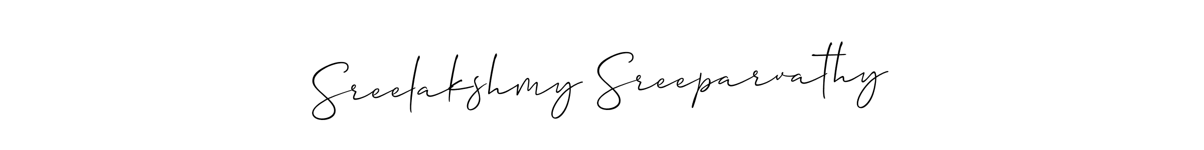 Best and Professional Signature Style for Sreelakshmy Sreeparvathy. Allison_Script Best Signature Style Collection. Sreelakshmy Sreeparvathy signature style 2 images and pictures png