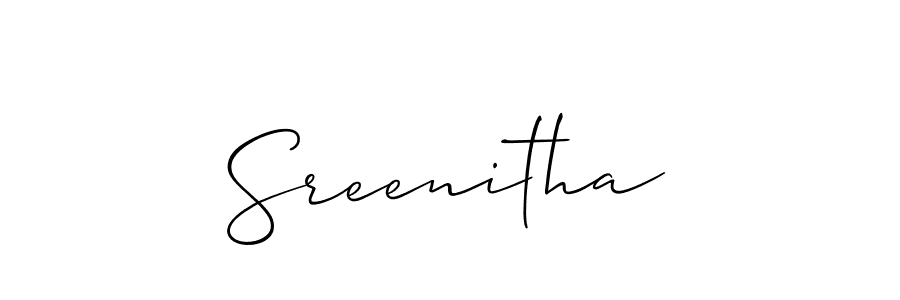 You can use this online signature creator to create a handwritten signature for the name Sreenitha. This is the best online autograph maker. Sreenitha signature style 2 images and pictures png