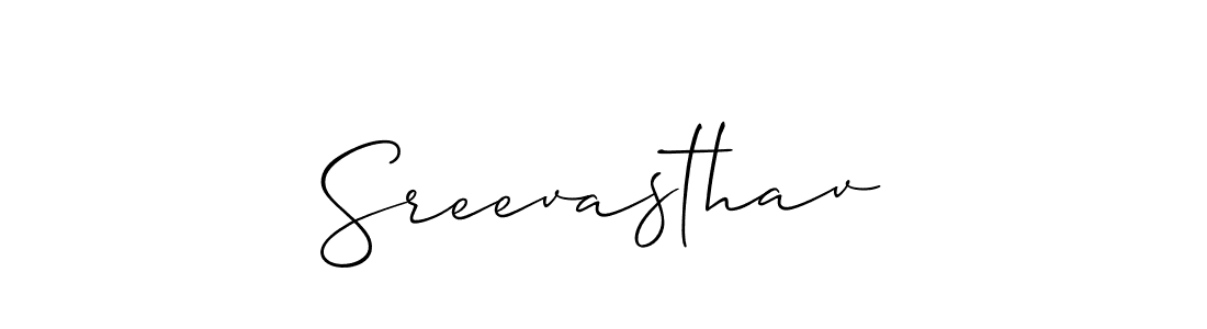 Best and Professional Signature Style for Sreevasthav. Allison_Script Best Signature Style Collection. Sreevasthav signature style 2 images and pictures png