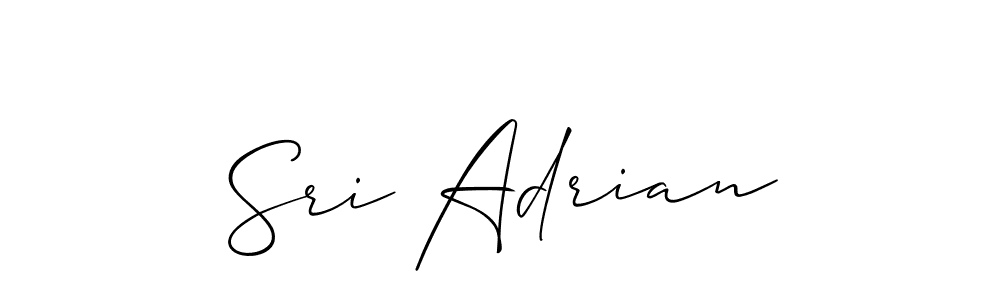 This is the best signature style for the Sri Adrian name. Also you like these signature font (Allison_Script). Mix name signature. Sri Adrian signature style 2 images and pictures png