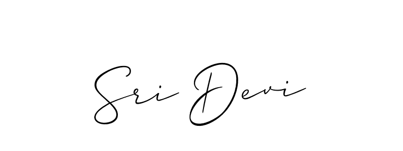 if you are searching for the best signature style for your name Sri Devi. so please give up your signature search. here we have designed multiple signature styles  using Allison_Script. Sri Devi signature style 2 images and pictures png