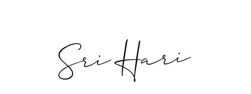 How to Draw Sri Hari signature style? Allison_Script is a latest design signature styles for name Sri Hari. Sri Hari signature style 2 images and pictures png