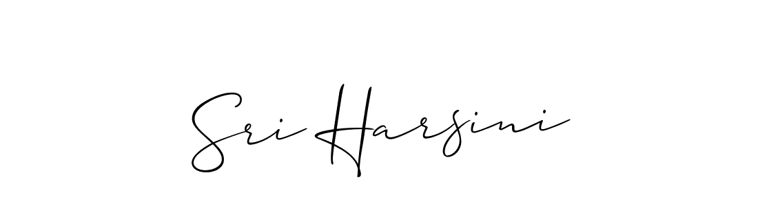 Also You can easily find your signature by using the search form. We will create Sri Harsini name handwritten signature images for you free of cost using Allison_Script sign style. Sri Harsini signature style 2 images and pictures png
