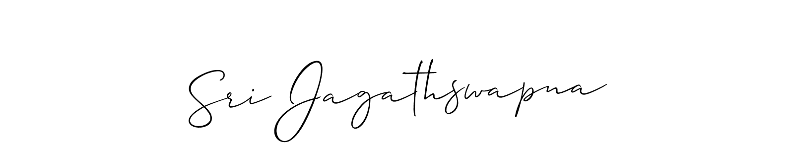 Best and Professional Signature Style for Sri Jagathswapna. Allison_Script Best Signature Style Collection. Sri Jagathswapna signature style 2 images and pictures png