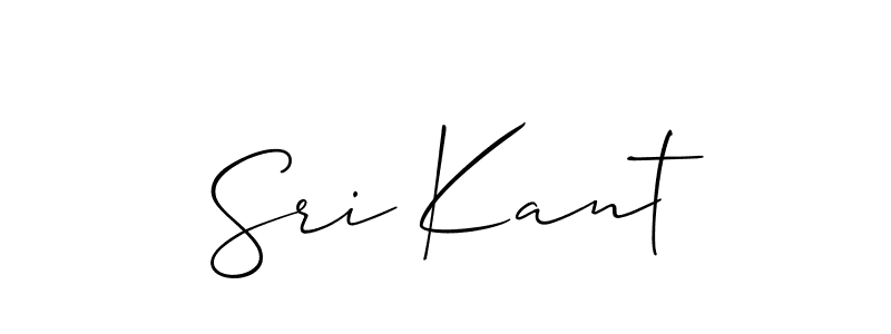 Create a beautiful signature design for name Sri Kant. With this signature (Allison_Script) fonts, you can make a handwritten signature for free. Sri Kant signature style 2 images and pictures png
