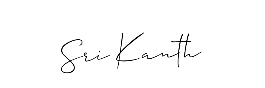 Also You can easily find your signature by using the search form. We will create Sri Kanth name handwritten signature images for you free of cost using Allison_Script sign style. Sri Kanth signature style 2 images and pictures png