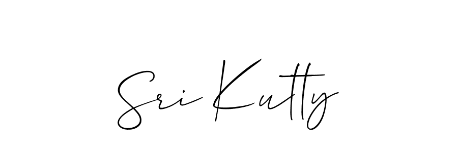 Similarly Allison_Script is the best handwritten signature design. Signature creator online .You can use it as an online autograph creator for name Sri Kutty. Sri Kutty signature style 2 images and pictures png