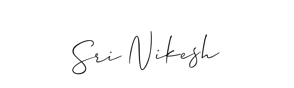 Here are the top 10 professional signature styles for the name Sri Nikesh. These are the best autograph styles you can use for your name. Sri Nikesh signature style 2 images and pictures png