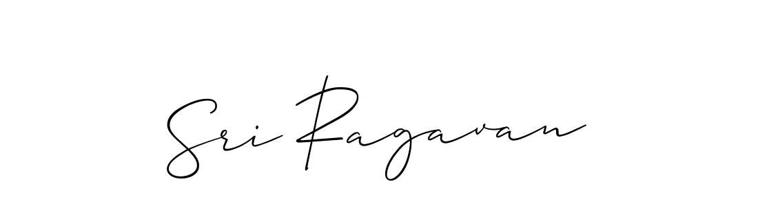 The best way (Allison_Script) to make a short signature is to pick only two or three words in your name. The name Sri Ragavan include a total of six letters. For converting this name. Sri Ragavan signature style 2 images and pictures png