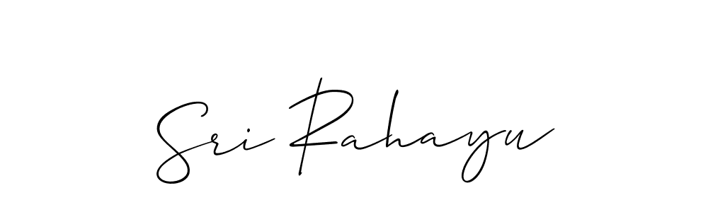 This is the best signature style for the Sri Rahayu name. Also you like these signature font (Allison_Script). Mix name signature. Sri Rahayu signature style 2 images and pictures png