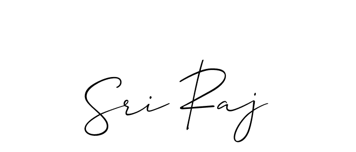 Also we have Sri Raj name is the best signature style. Create professional handwritten signature collection using Allison_Script autograph style. Sri Raj signature style 2 images and pictures png