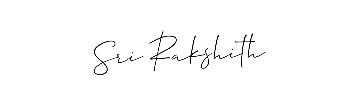 Similarly Allison_Script is the best handwritten signature design. Signature creator online .You can use it as an online autograph creator for name Sri Rakshith. Sri Rakshith signature style 2 images and pictures png