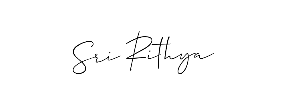 Also You can easily find your signature by using the search form. We will create Sri Rithya name handwritten signature images for you free of cost using Allison_Script sign style. Sri Rithya signature style 2 images and pictures png