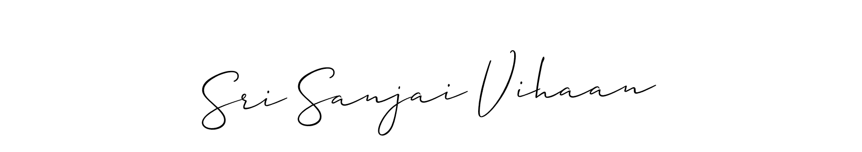 Here are the top 10 professional signature styles for the name Sri Sanjai Vihaan. These are the best autograph styles you can use for your name. Sri Sanjai Vihaan signature style 2 images and pictures png