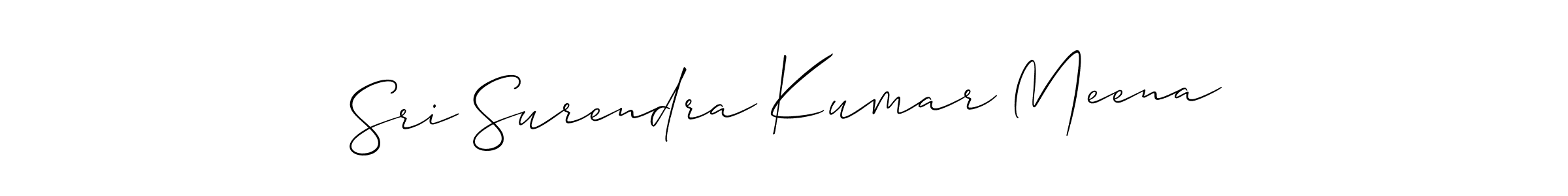 Check out images of Autograph of Sri Surendra Kumar Meena name. Actor Sri Surendra Kumar Meena Signature Style. Allison_Script is a professional sign style online. Sri Surendra Kumar Meena signature style 2 images and pictures png