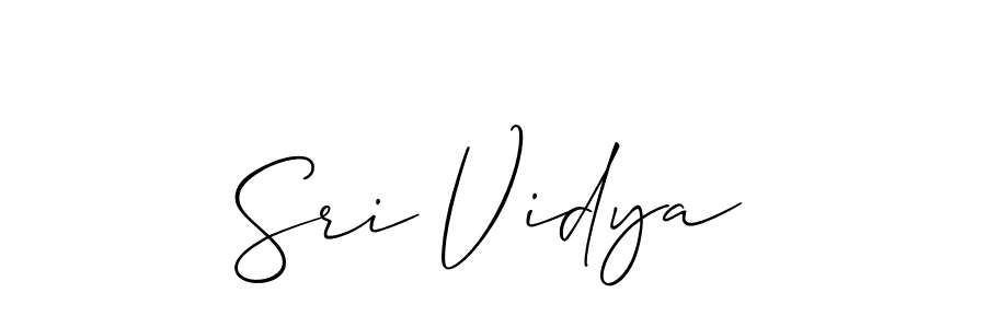 You can use this online signature creator to create a handwritten signature for the name Sri Vidya. This is the best online autograph maker. Sri Vidya signature style 2 images and pictures png