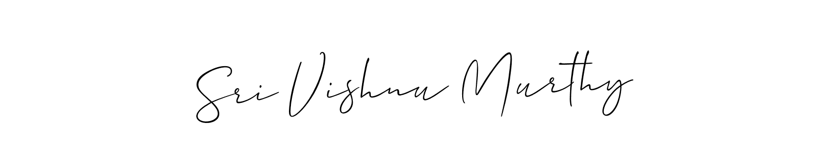 It looks lik you need a new signature style for name Sri Vishnu Murthy. Design unique handwritten (Allison_Script) signature with our free signature maker in just a few clicks. Sri Vishnu Murthy signature style 2 images and pictures png