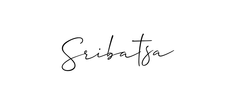 Also we have Sribatsa name is the best signature style. Create professional handwritten signature collection using Allison_Script autograph style. Sribatsa signature style 2 images and pictures png