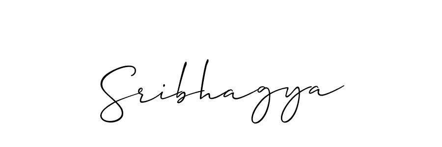 if you are searching for the best signature style for your name Sribhagya. so please give up your signature search. here we have designed multiple signature styles  using Allison_Script. Sribhagya signature style 2 images and pictures png