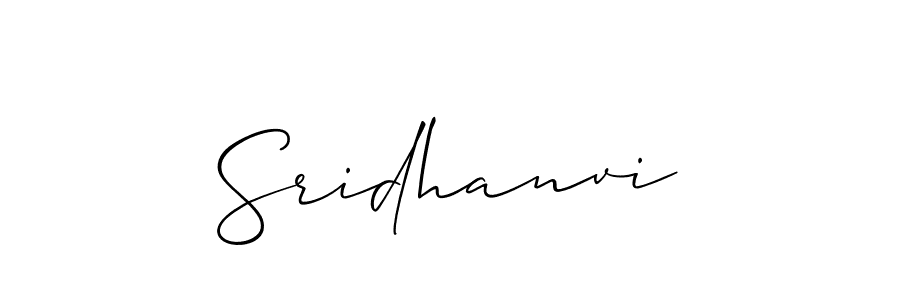 How to make Sridhanvi name signature. Use Allison_Script style for creating short signs online. This is the latest handwritten sign. Sridhanvi signature style 2 images and pictures png