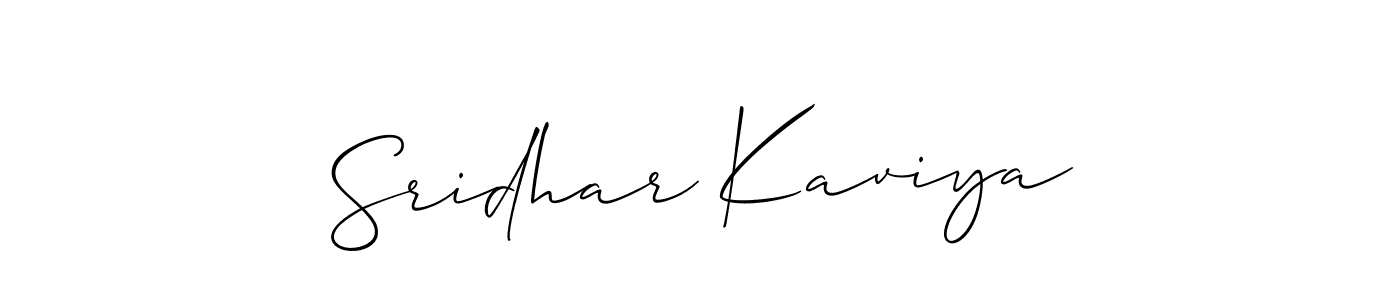 Here are the top 10 professional signature styles for the name Sridhar Kaviya. These are the best autograph styles you can use for your name. Sridhar Kaviya signature style 2 images and pictures png