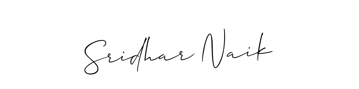 Make a short Sridhar Naik signature style. Manage your documents anywhere anytime using Allison_Script. Create and add eSignatures, submit forms, share and send files easily. Sridhar Naik signature style 2 images and pictures png