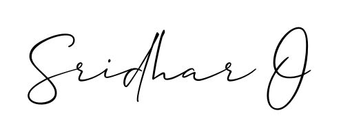 A sleek calligraphic signature for name Sridhar O utilizing Allison_Script styling. Great for adding personal signatures to photos and art. Sridhar O signature style 2 images and pictures png