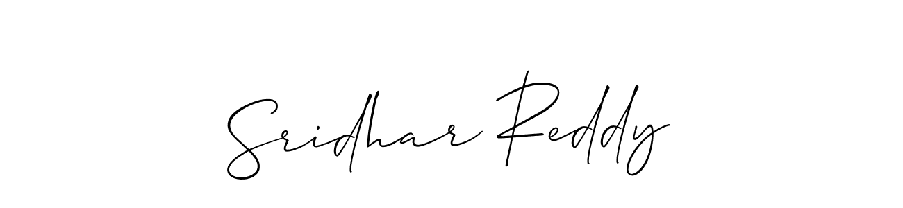 Make a beautiful signature design for name Sridhar Reddy. Use this online signature maker to create a handwritten signature for free. Sridhar Reddy signature style 2 images and pictures png